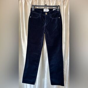 Frame Denim Women’s Le High Straight Velvet Pants Size 23 EUC